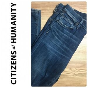 Rocket High Rise Skinny Medium Wash Premium Denim